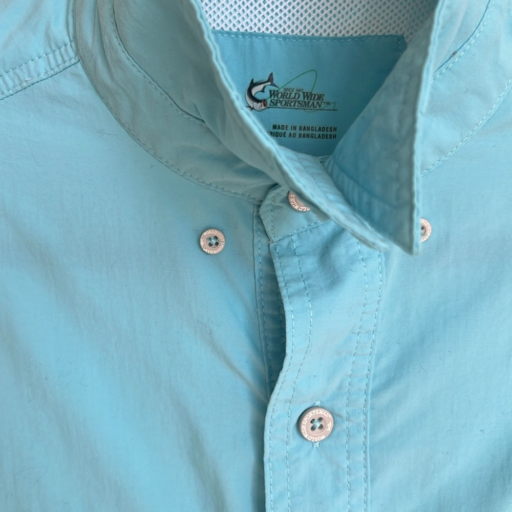 World Wide Sportsman Nylon Fishing Shirt - Picture 8 of 10